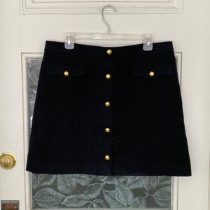 NWT Loft Black Wool Skirt